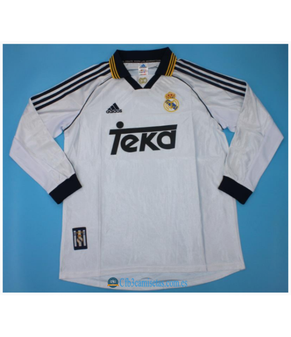 CFB3-Camisetas Real madrid 1a equipación 1998/00 ml