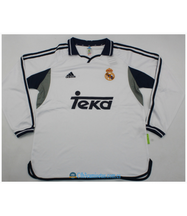 CFB3-Camisetas Real madrid 1a equipación 2000/01 ml