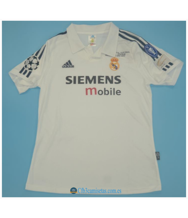 CFB3-Camisetas Real madrid 1a equipación 2002 intercontinental