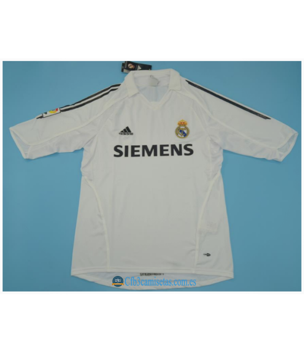 CFB3-Camisetas Real madrid 1a equipación 2005/06