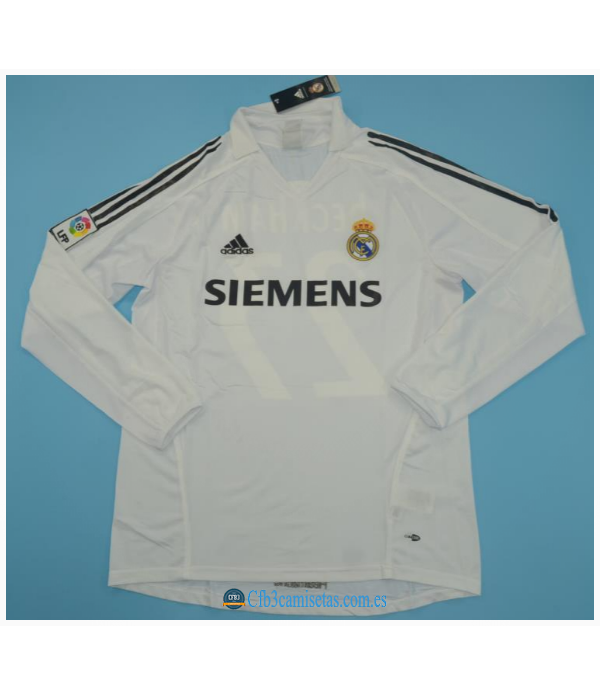 CFB3-Camisetas Real madrid 1a equipación 2005/06 ml