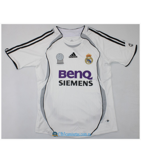 CFB3-Camisetas Real madrid 1a equipación 2006/07