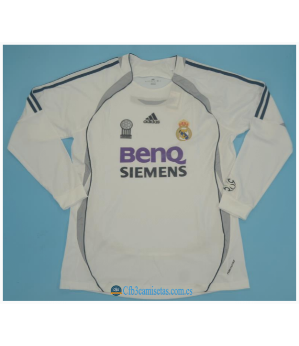 CFB3-Camisetas Real madrid 1a equipación 2006/07 ml