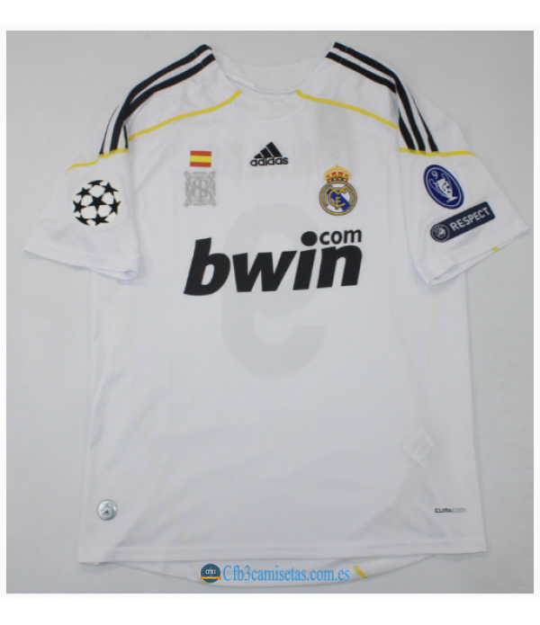 CFB3-Camisetas Real madrid 1a equipación 2009/10 ucl