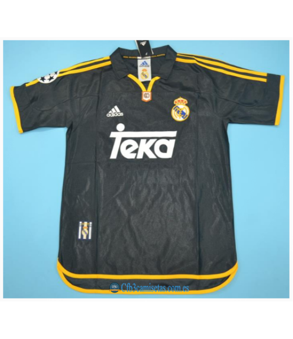 CFB3-Camisetas Real madrid 2a equipación 1999/00 final ucl