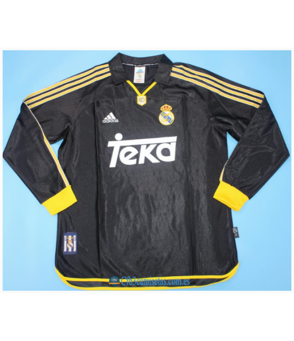 CFB3-Camisetas Real madrid 2a equipación 1999/00 ml