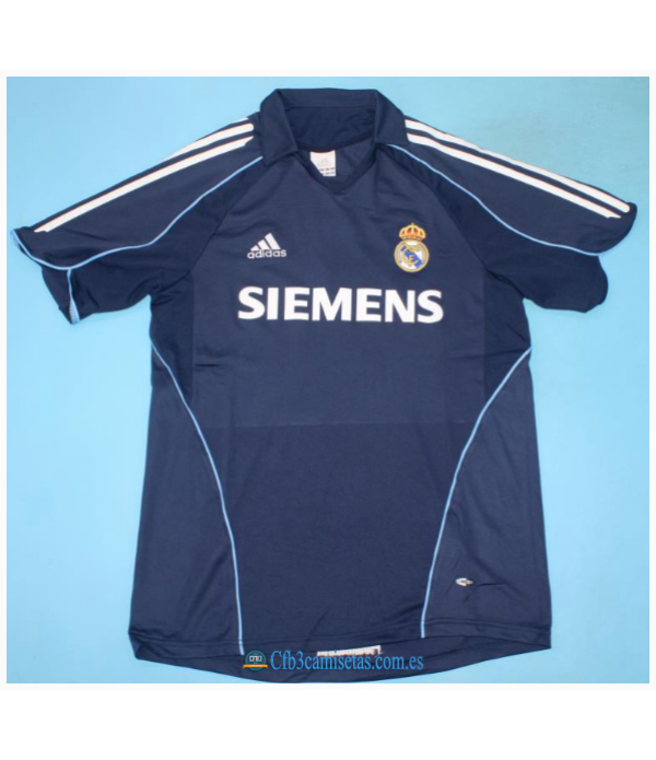 CFB3-Camisetas Real madrid 2a equipación 2005/06