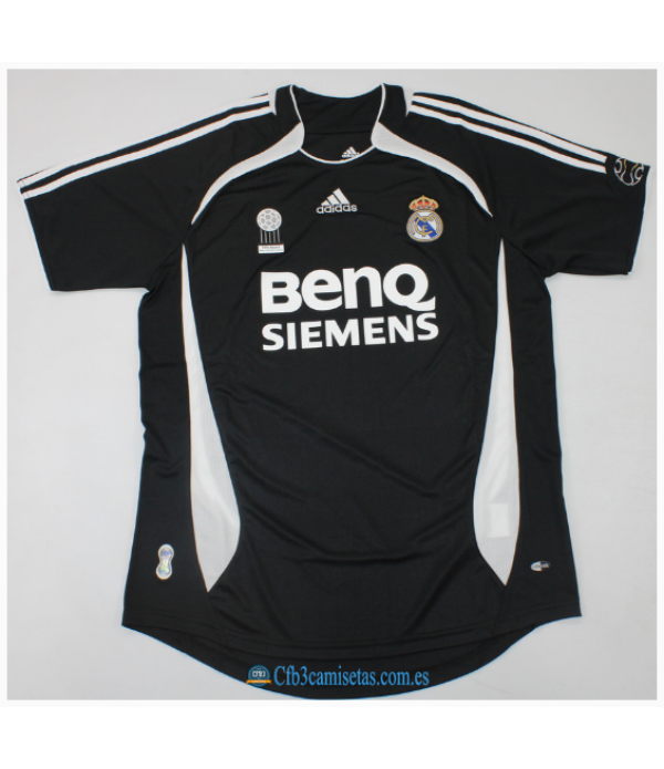 CFB3-Camisetas Real madrid 2a equipación 2006/07