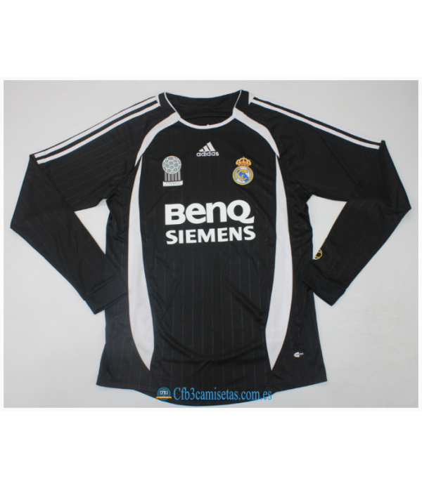 CFB3-Camisetas Real madrid 2a equipación 2006/07 ml