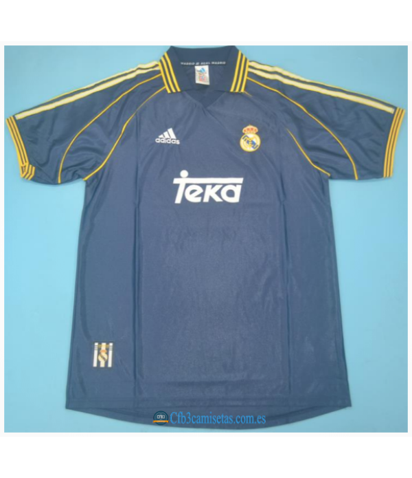 CFB3-Camisetas Real madrid 3a equipación 1998/99