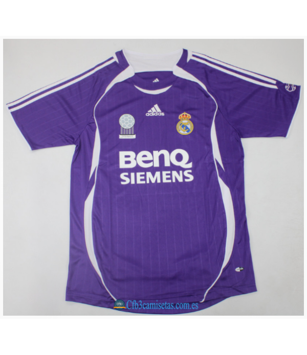 CFB3-Camisetas Real madrid 3a equipación 2006/07