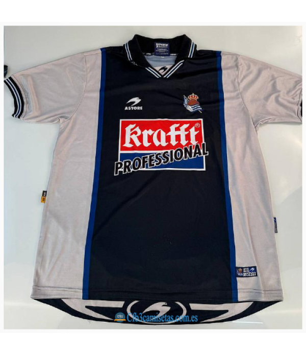 CFB3-Camisetas Real sociedad 2a equipación 2000/02