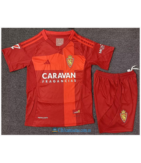 CFB3-Camisetas Real zaragoza 2a equipación 2024/25 - niños