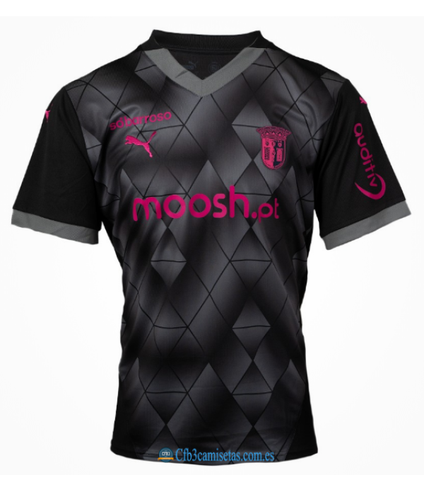 CFB3-Camisetas Sporting de braga 2a equipación 2024/25