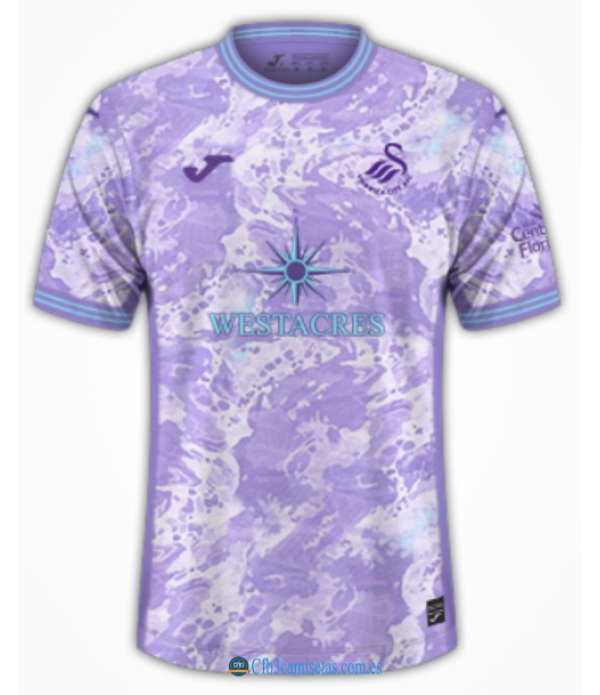 CFB3-Camisetas Swansea 3a equipación 2024/25