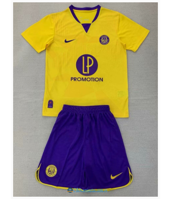 CFB3-Camisetas Toulouse fc 2a equipación 2024/25 - niños