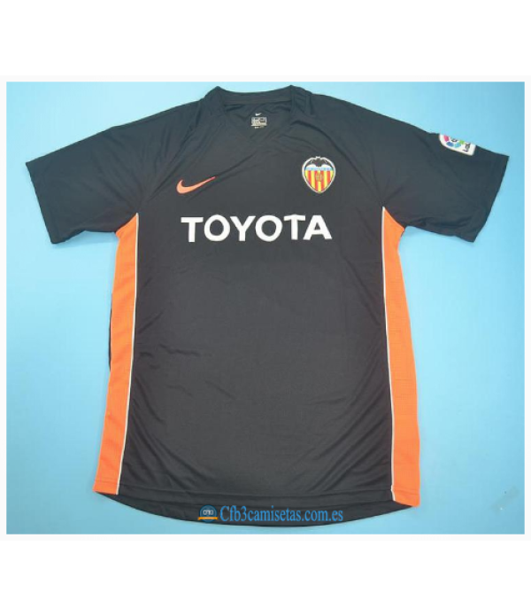 CFB3-Camisetas Valencia 2a equipación 2006/07