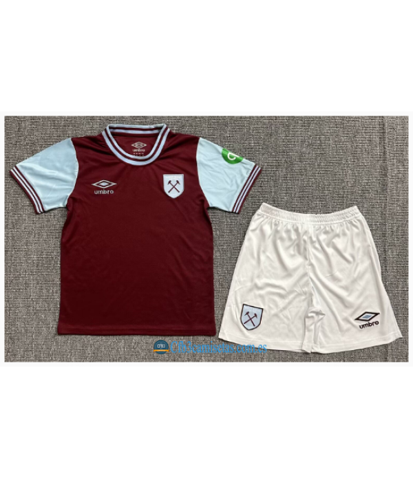 CFB3-Camisetas West ham 1a equipación 2024/25 - niños