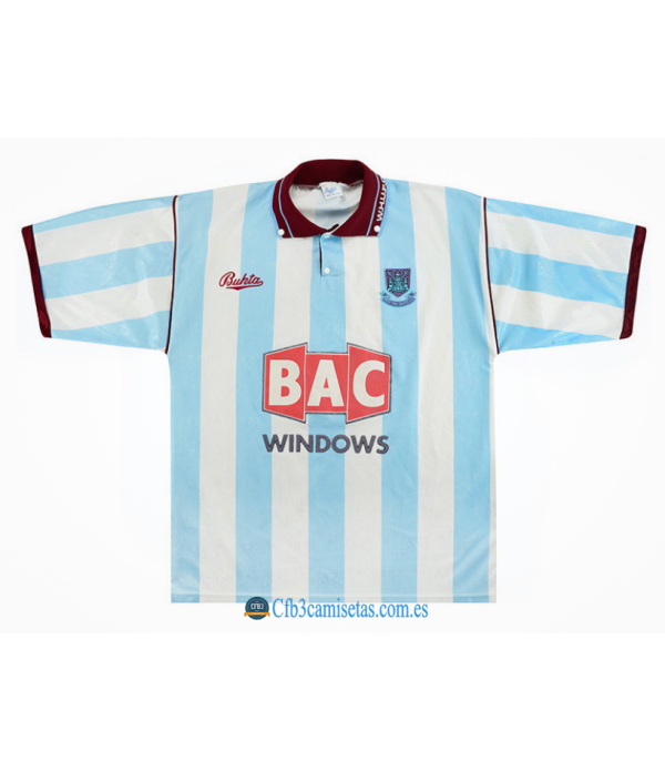 CFB3-Camisetas West ham 2a equipación 1991/92